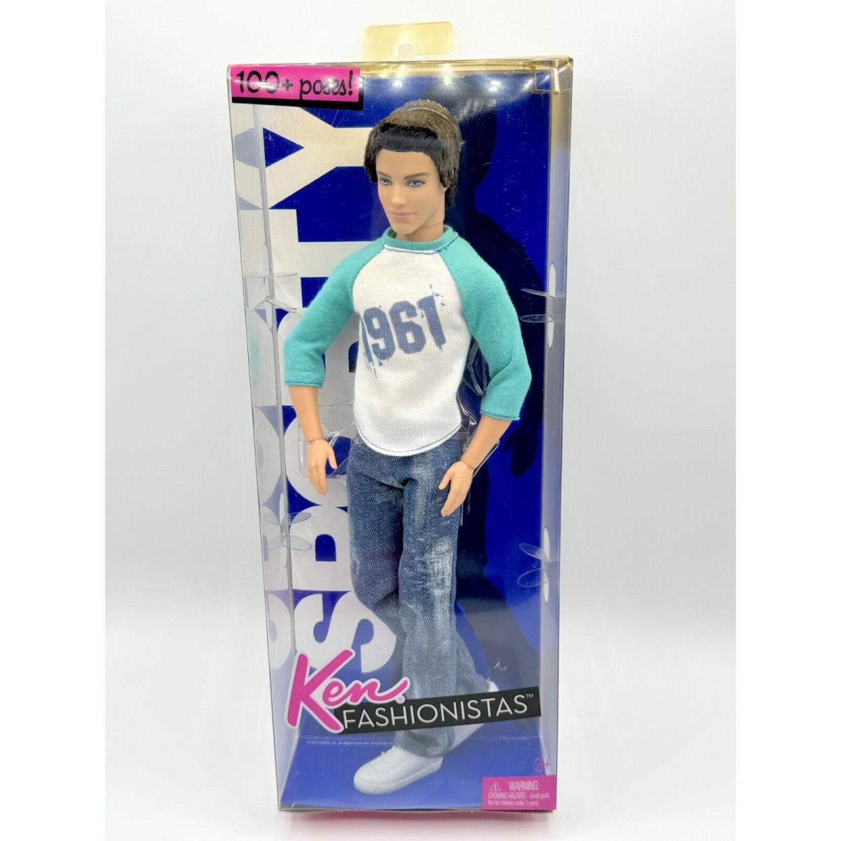 BK Barbie Doll 2010 Fashionistas Ken V3397