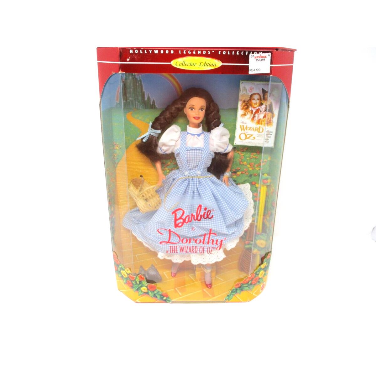 Vintage 1995 Barbie as Dorothy in The Wizard of Oz 12701 Nrfb Nos