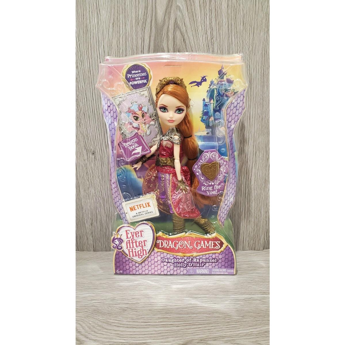 Ever After High Dragon Games Daughter of Rapunzel Holly O`hair 2015 Netflix