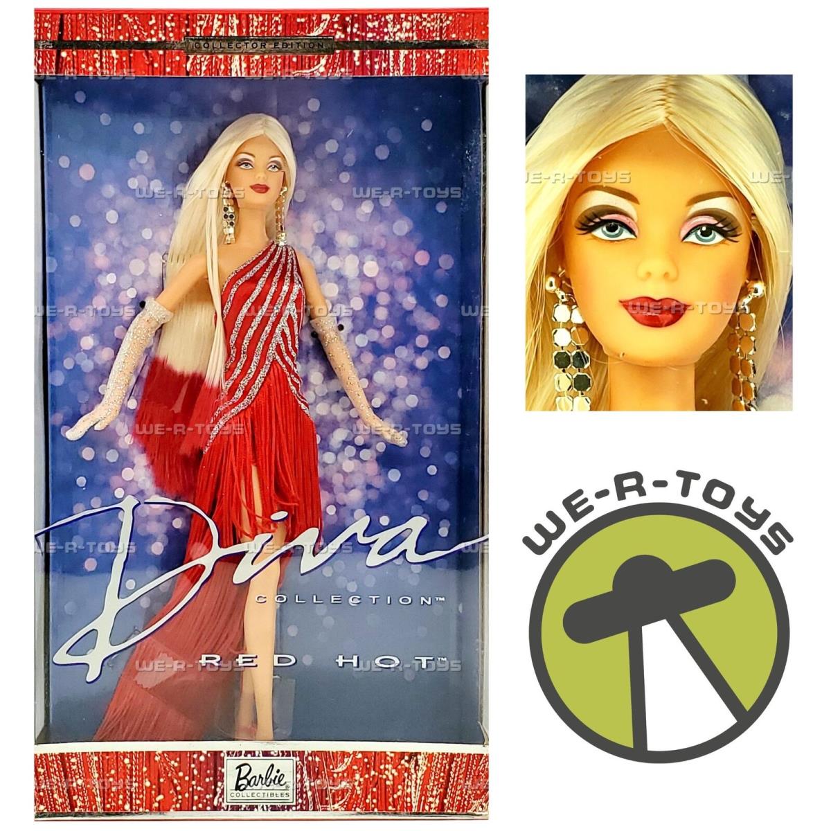 Barbie Diva Collection Red Hot Diva Collector Edition 2002 Mattel 56707