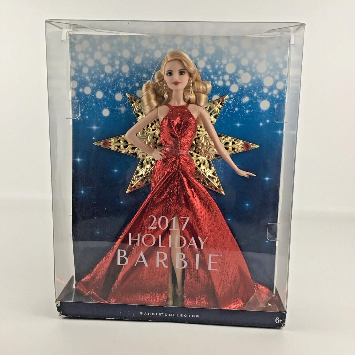 Barbie Doll 2017 Holiday Barbie Collectible Fashion Figure Star Keepsake Mattel