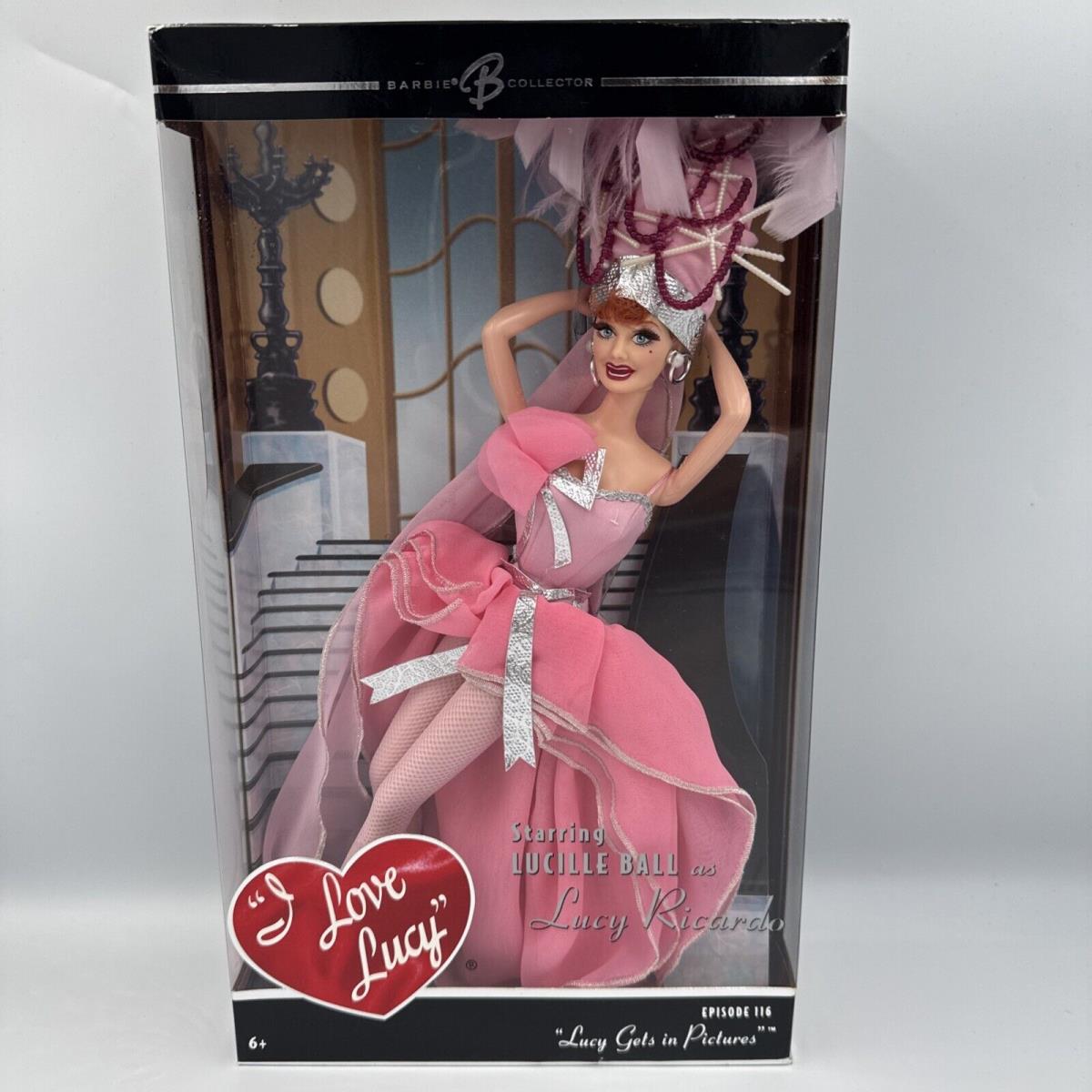 2006 Lucy Gets in Pictures Barbie Episode 116 Lucille Ball J0878 Nrfb