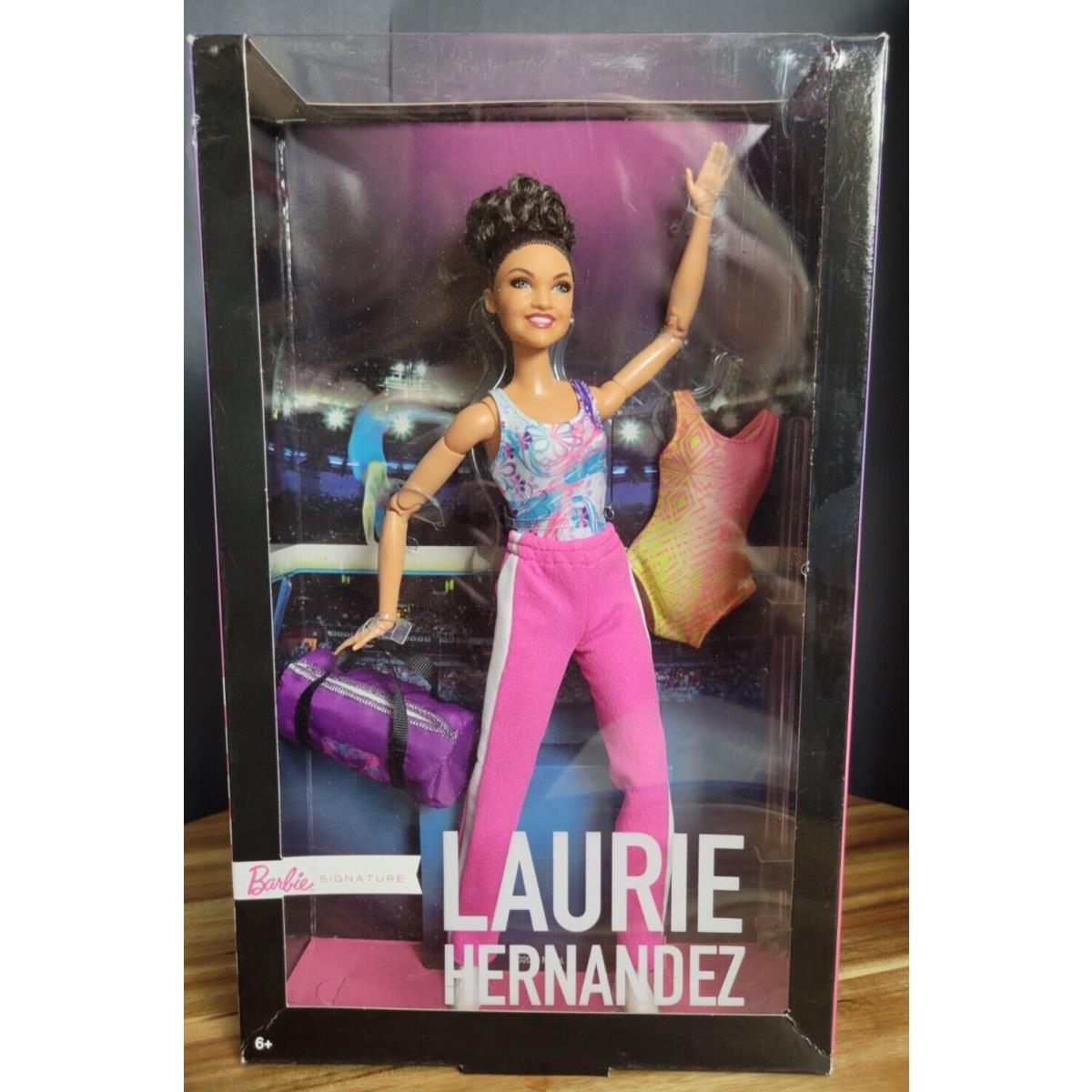 Mattel 2018 Barbie Doll Laurie Hernandez Barbie Signature You Can be Anything