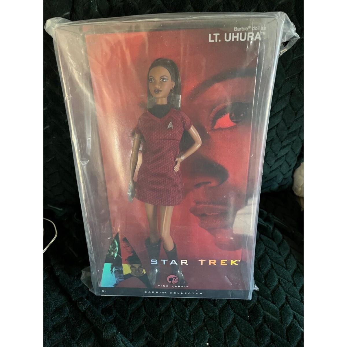 Barbie Collector Pink Label Star Trek Lt Uhura