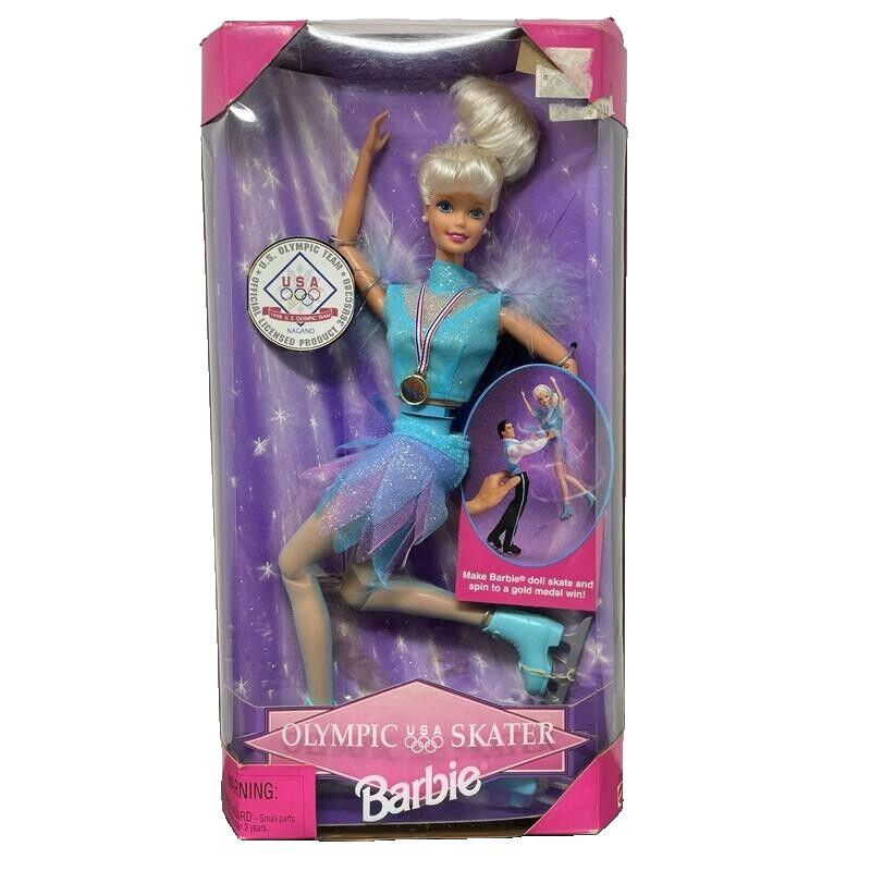 Vintage 1997 Mattel Olympic Skater Barbie