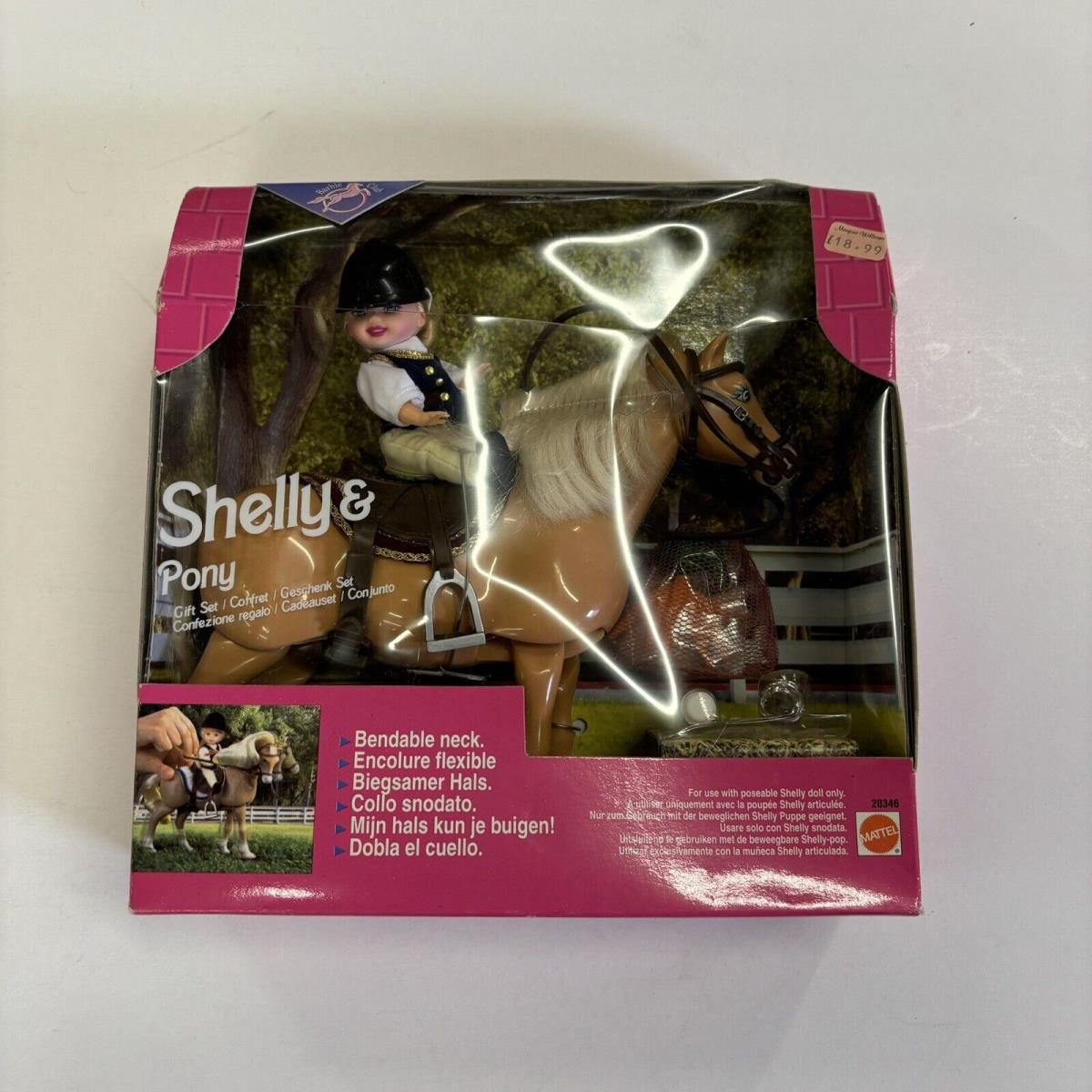 Mattel Barbie Club Shelly Pony Gift Set Retro 1998 Boxed 20346