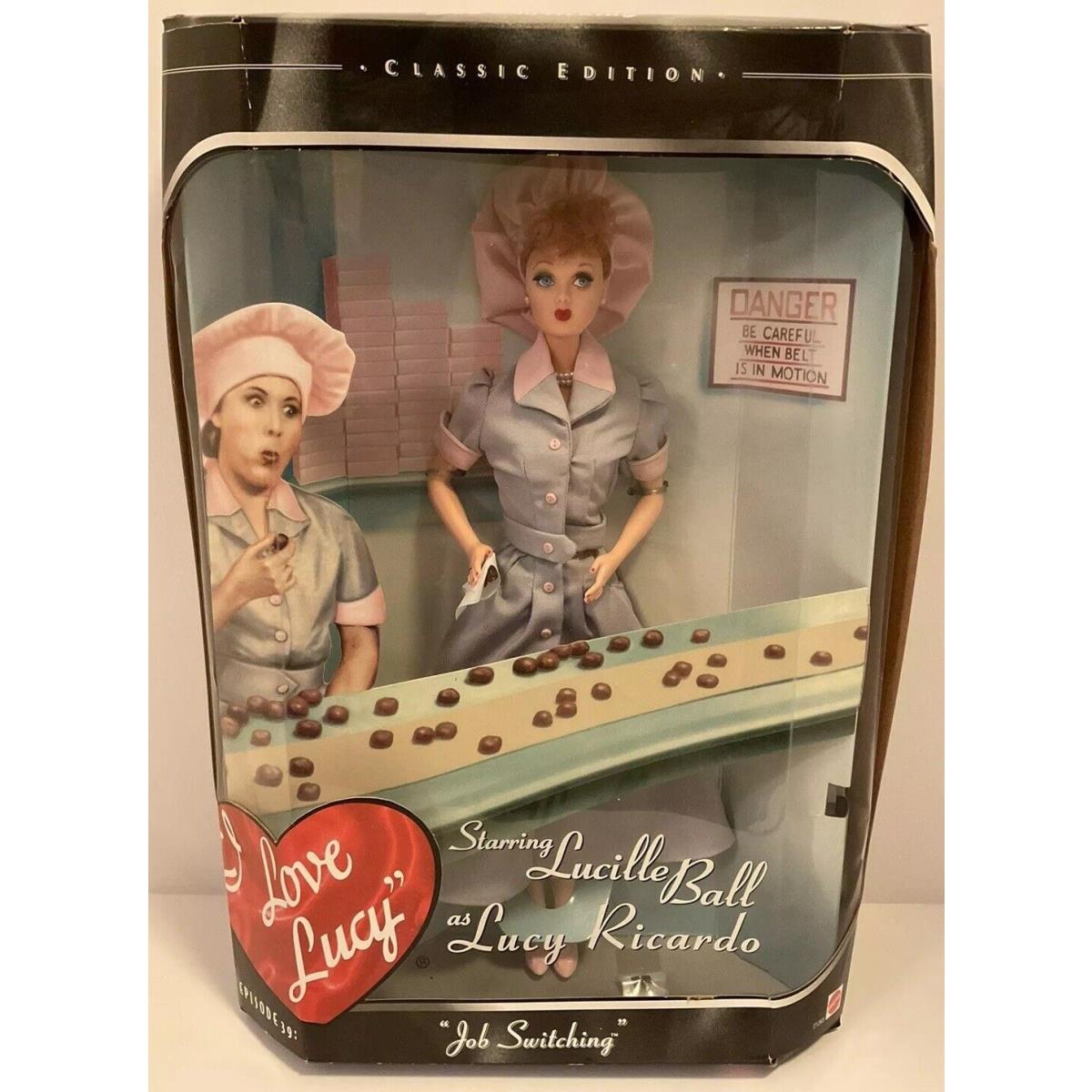 Barbie I Love Lucy Job Switching Episode 39 Doll Lucille Ball 1998