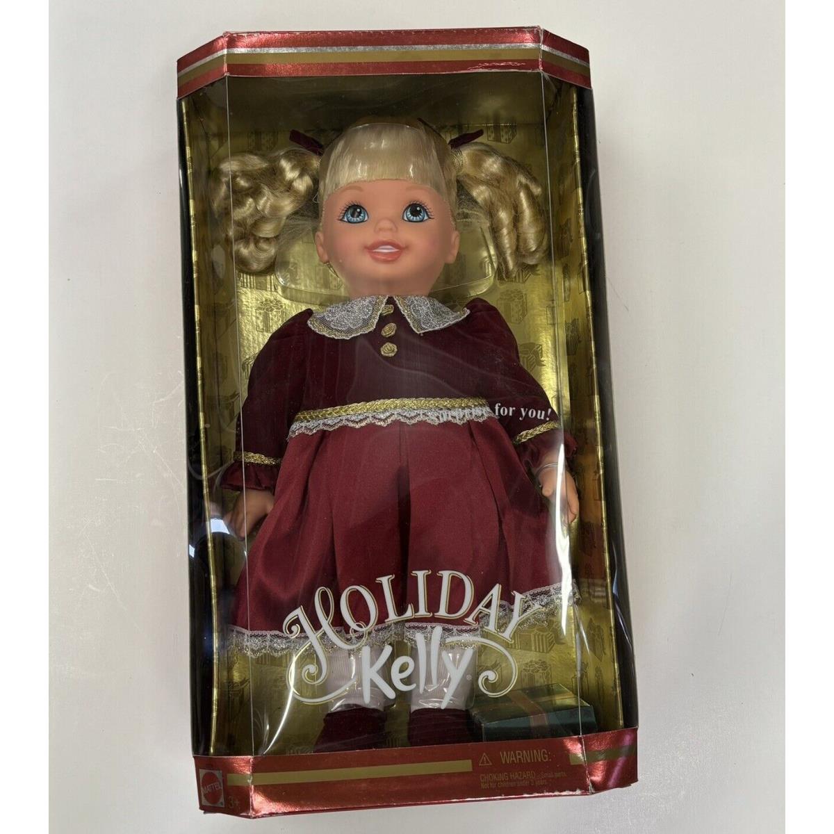 Dmg Pkg 2000 Barbie Holiday Kelly 16 Doll