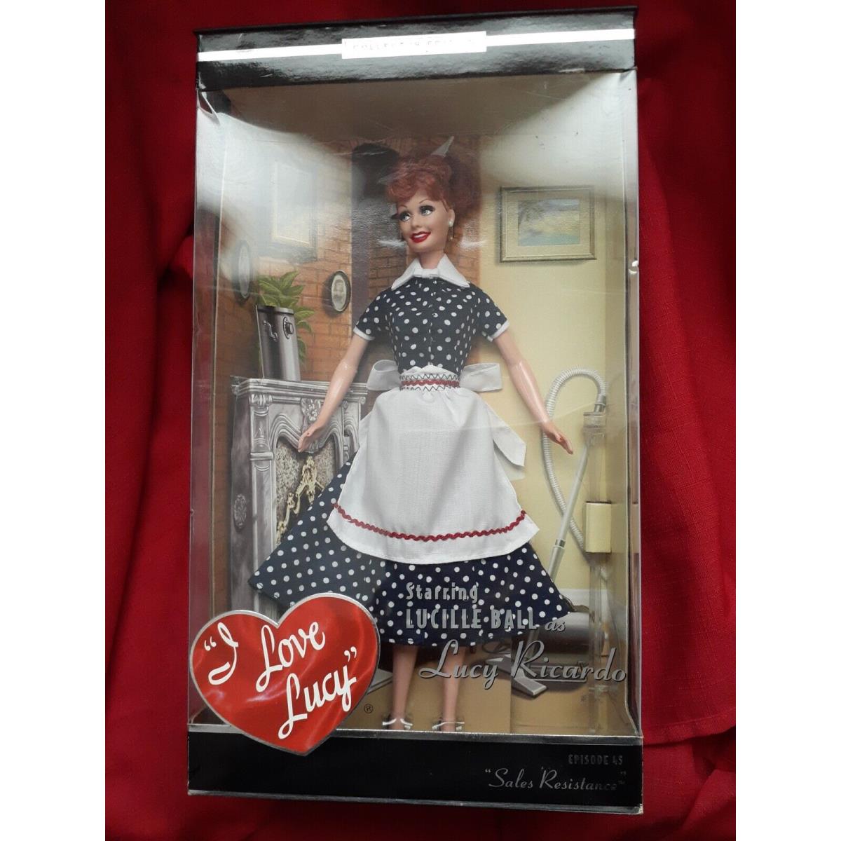 Nrfb Mattel I Love Lucy Barbie Sales Resistance Episode 45 B3451