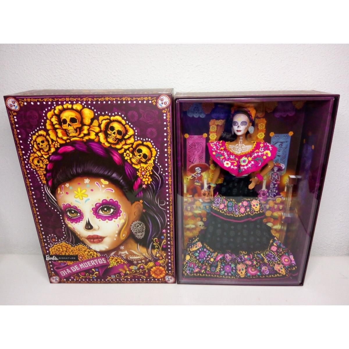 Mattel Barbie Dia De Los Muertos Doll Day Of The Dead Barbie