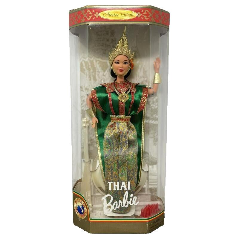 Vintage 1997 Dolls of The World Collector Edition -thai Barbie