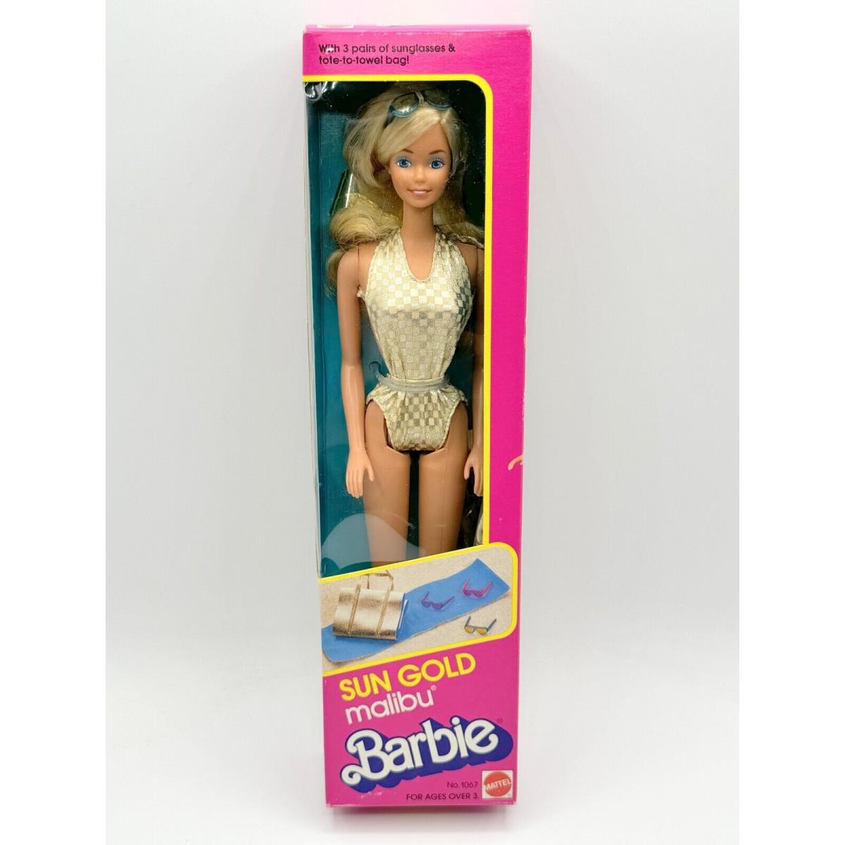 BK Barbie Doll 1983 Sun Gold Malibu Vintage 1067