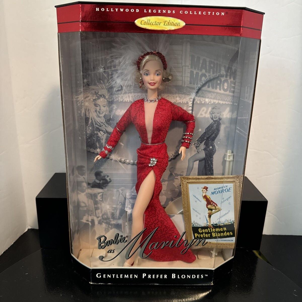 1997 Barbie as Marilyn in Gentlemen Prefer Blondes Legends Collection Mib Nrfb