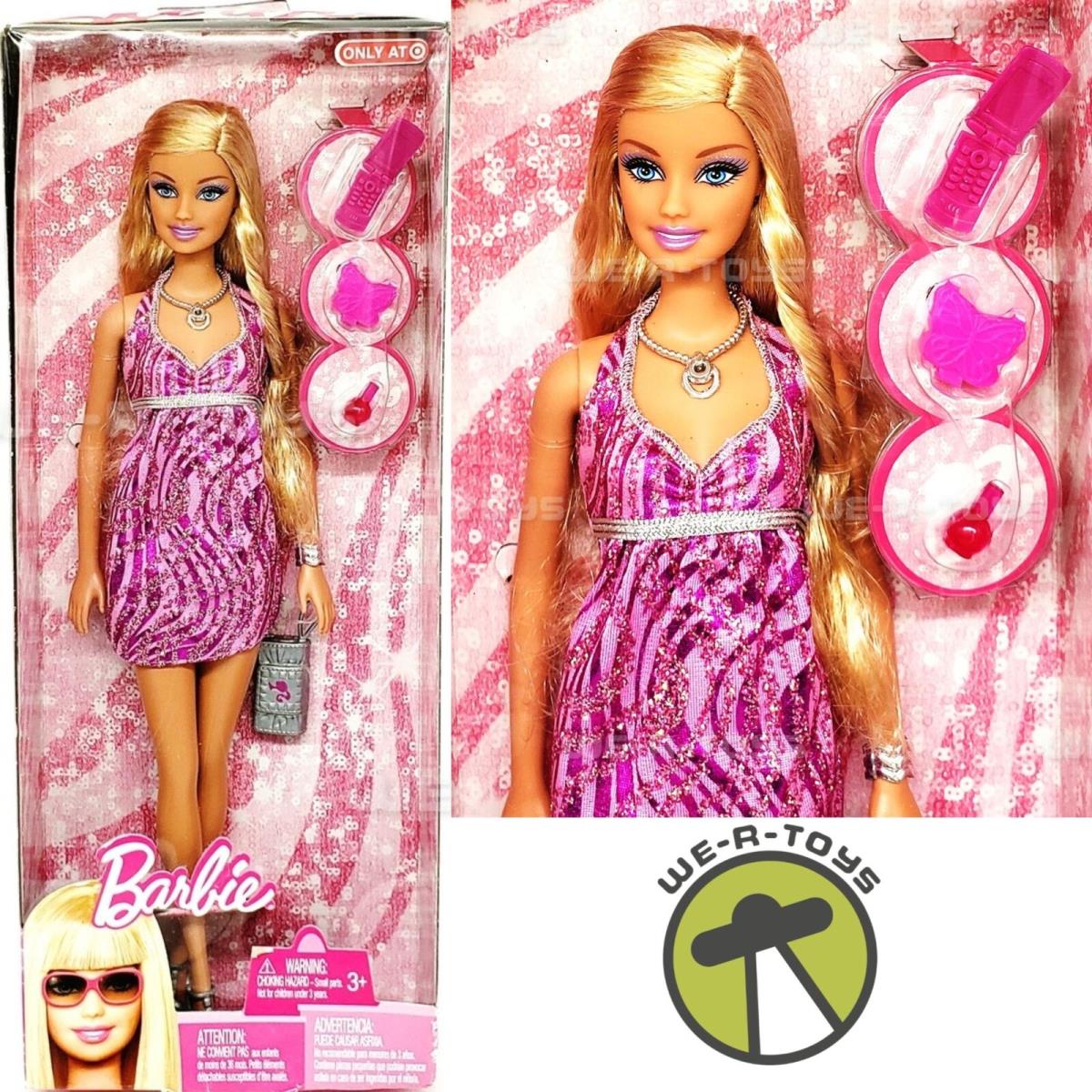 Barbie Glitz Glam Doll Target Exclusive Mattel 2009 No. T3783 Nrfb