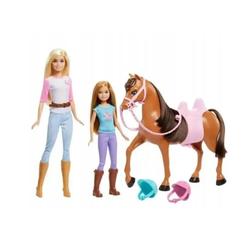 Barbie Sisters Horse Riding Playset Barbie Stacie Fashion Dolls Horse GXD65