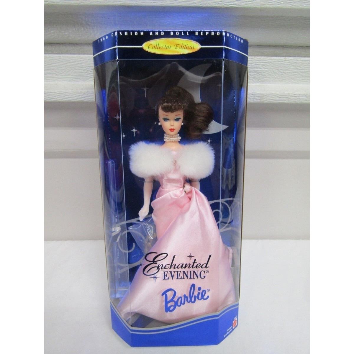 1996 Mattel Collector Edition Enchanted Evening Brunette Barbie 15407