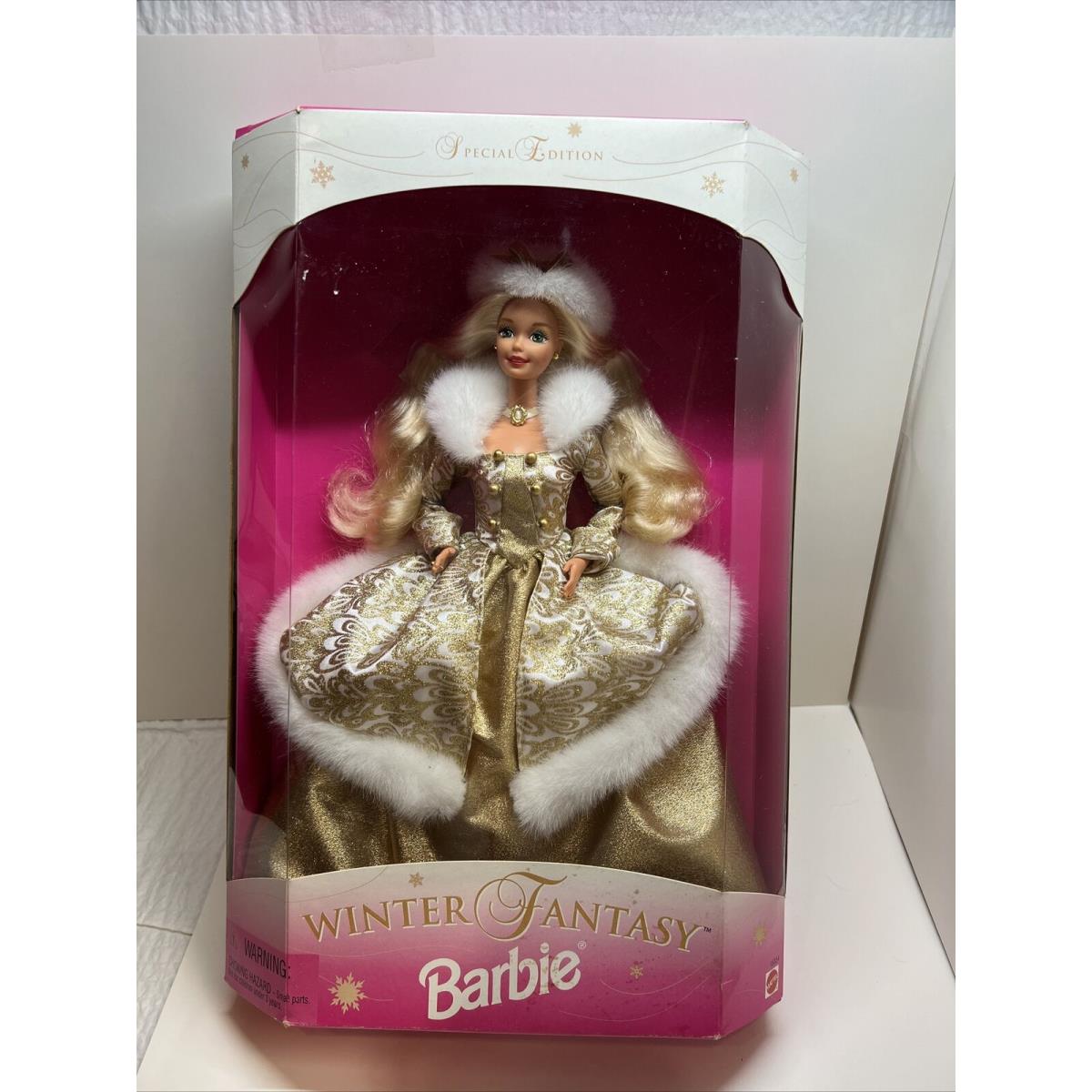 Barbie 1995 Winter Fantasy Blonde Barbie Doll Special Edition 15534