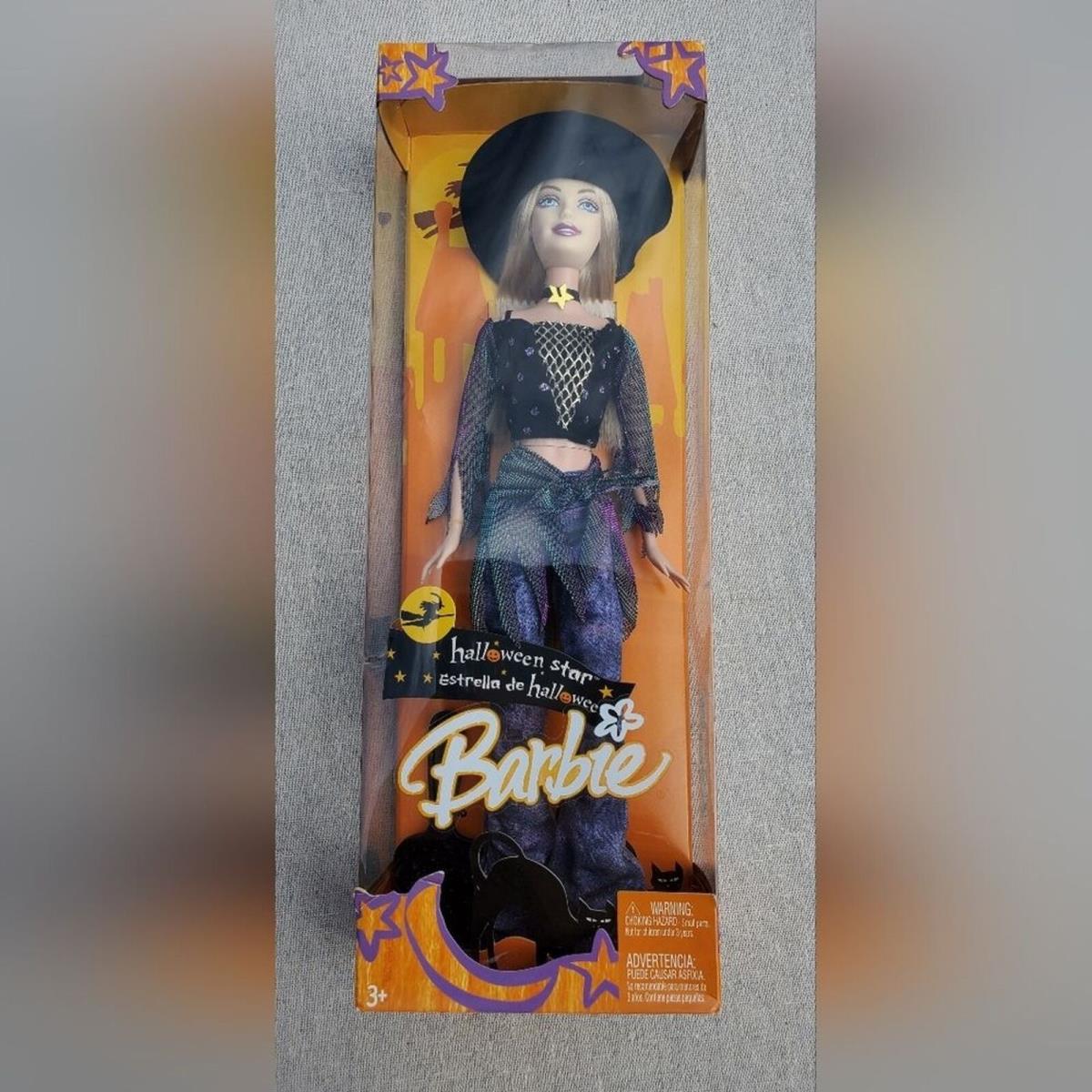 Collectible Halloween Star Barbie From 2005 Estrella de Halloween