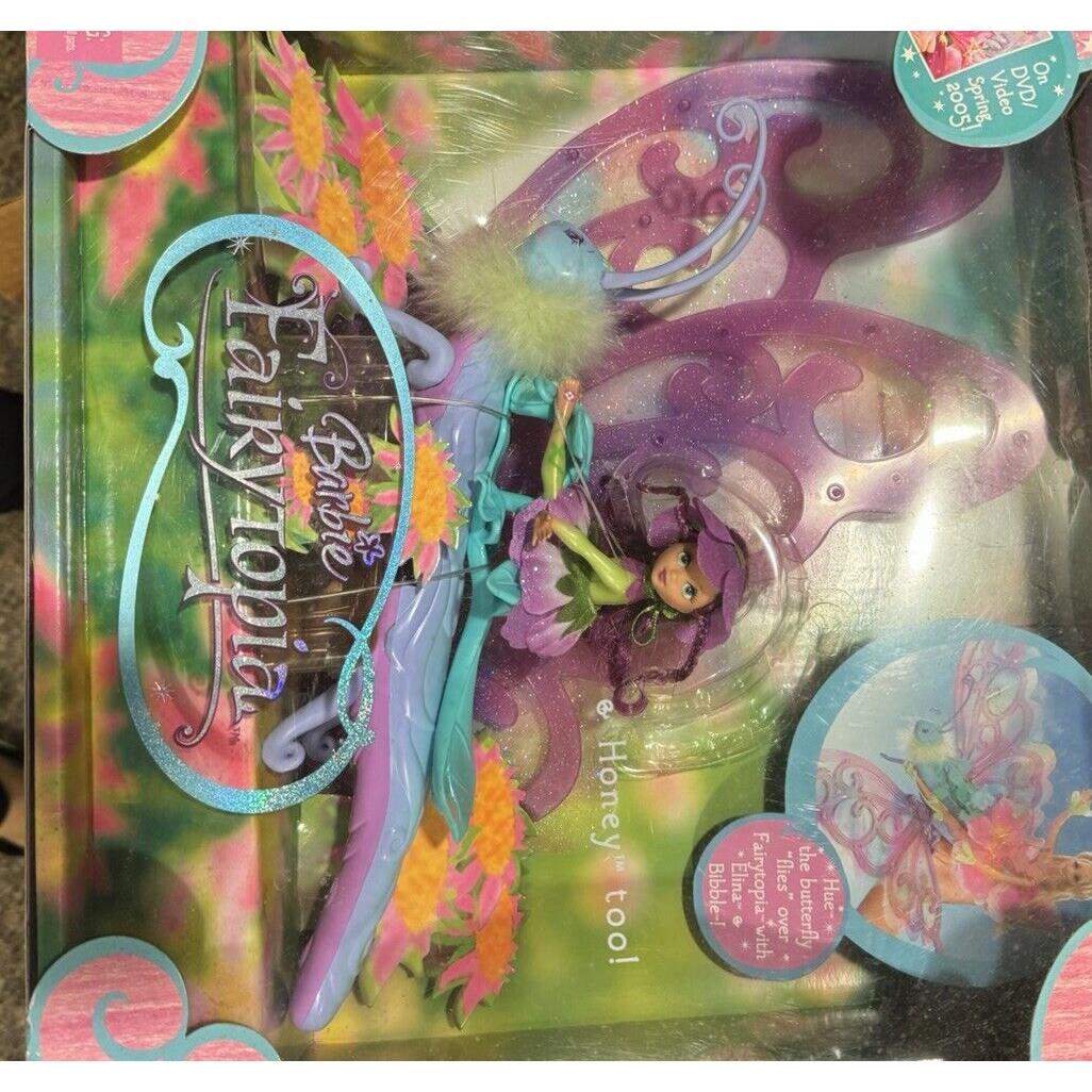 Barbie Fairytopia Hue and Honey Doll New/sealed Box Rare 2004 Mattel Dragonfly