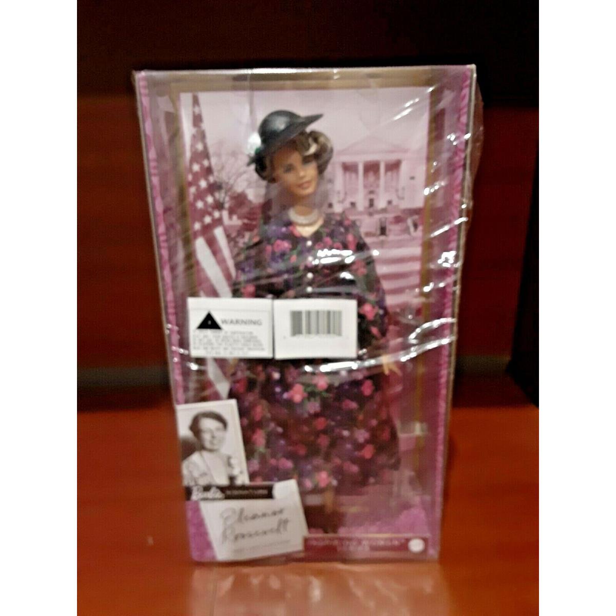 2021 Barbie Inspiring Women Eleanor Roosevelt Doll 12-inch GTJ79