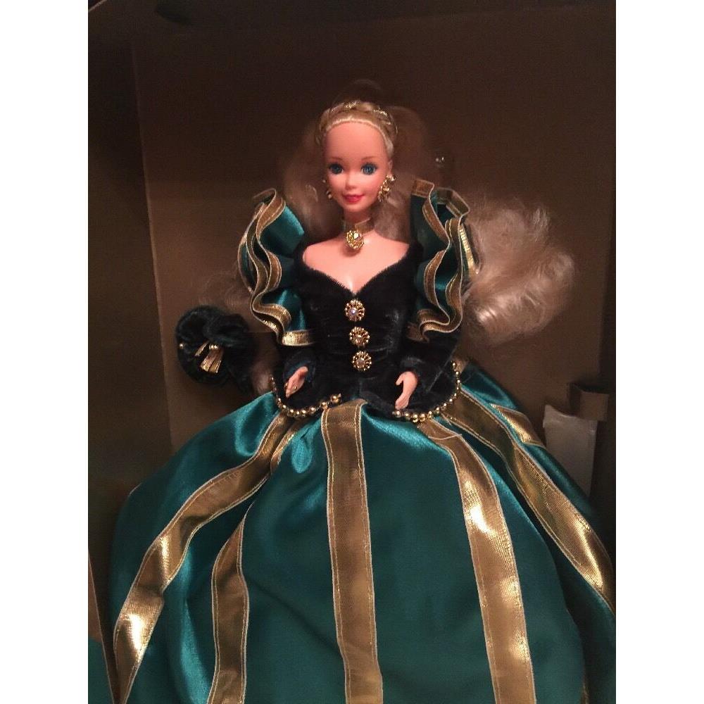 1994 Nrfb Limited Edition Winter Princess Collection Evergreen Princess Barbie