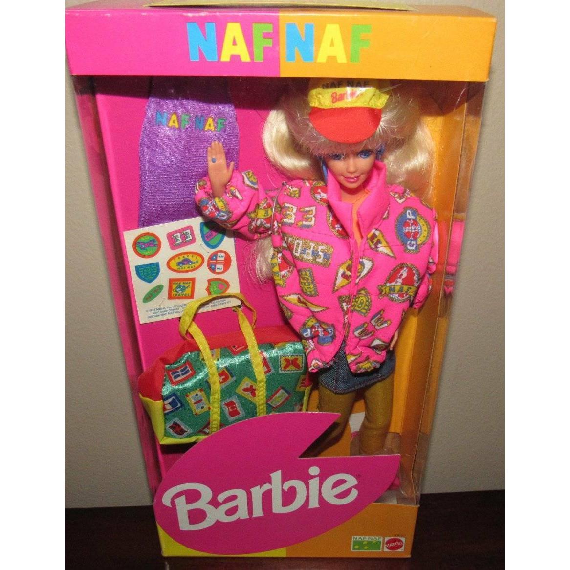 Mib/nrfb Foreign Barbie Naf Naf Circa 1993