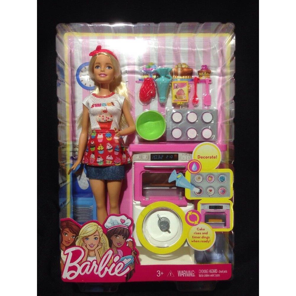 Barbie Baker Play Set You Can Be Anything . Nip. 2017. Mattel