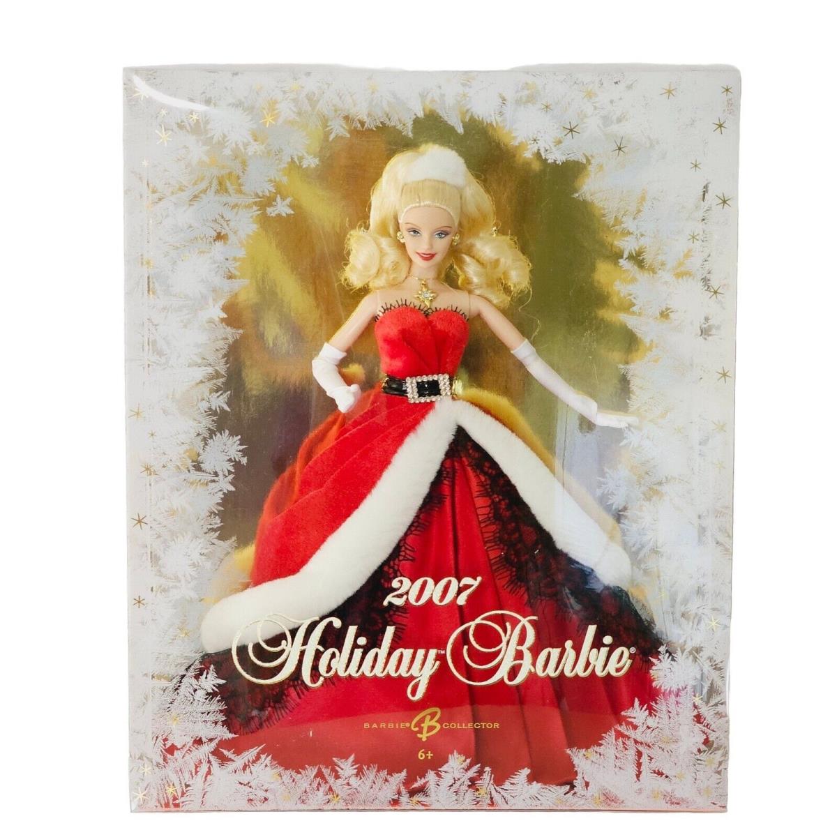 2007 Holiday Barbie Doll Special Edition Mattel Collectible K7958