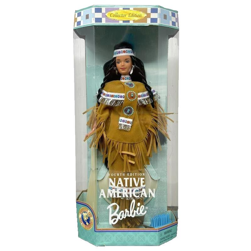 Vintage 1997 Dolls of The World Collector Edition - Native American Barbie