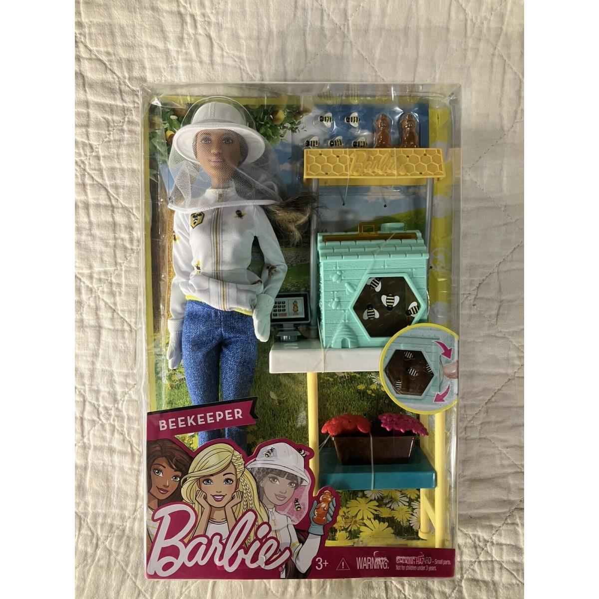 2017 Barbie Beekeeper Career You Can Be Anything Playset Mattel