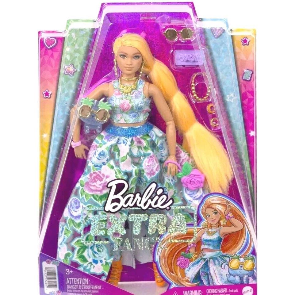 Barbie Extra Fancy Doll and Accessories with Sunglasses More 2022