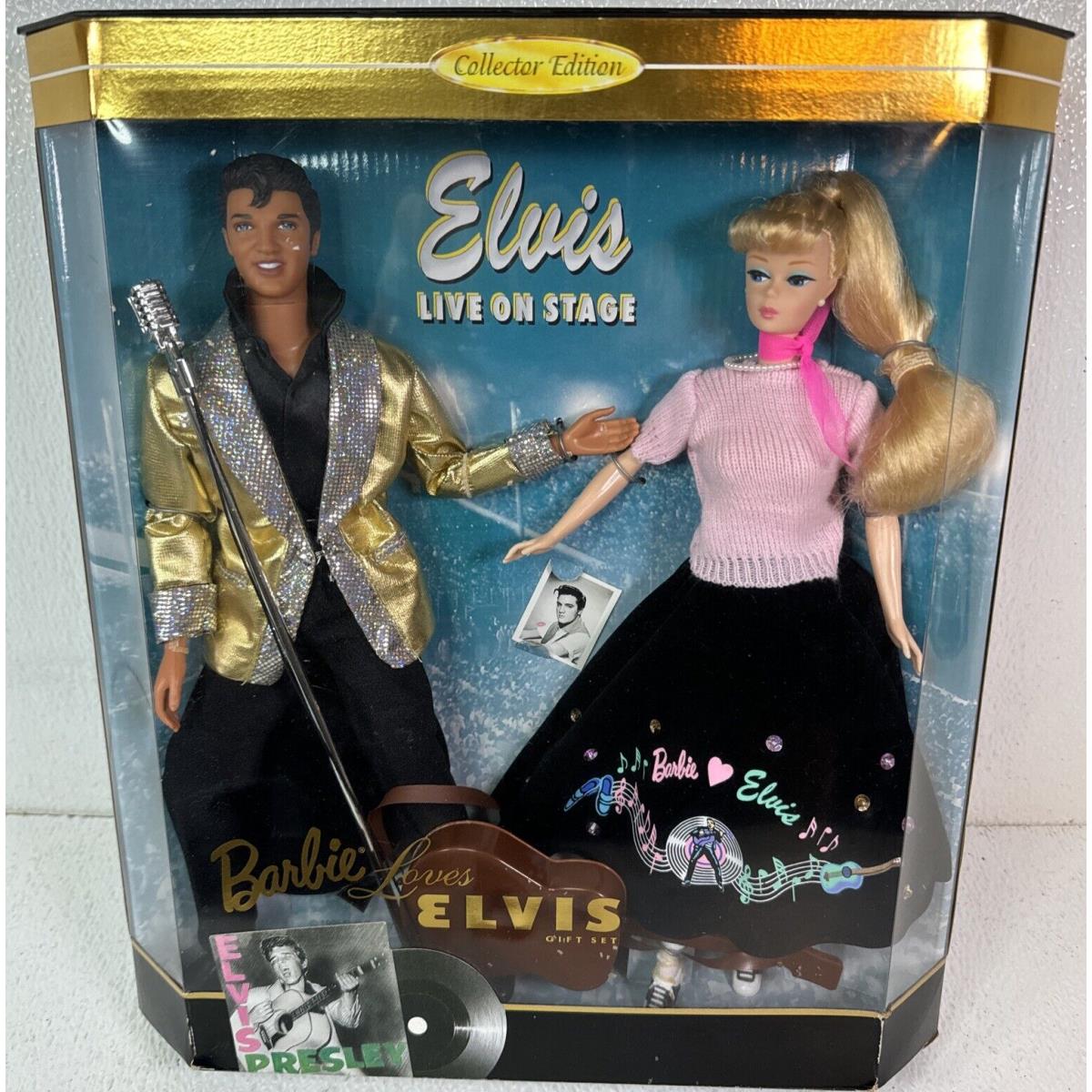 1994 Barbie Loves Elvis Presley Gift Set Collector Edition Mattel 17450