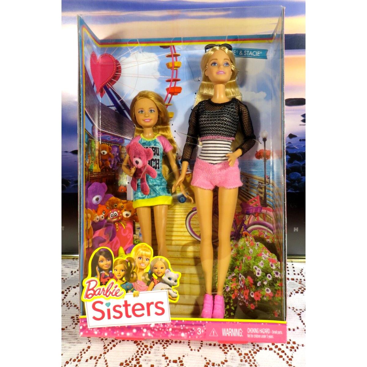 2015 Barbie Sisters Barbie and Stacie Dolls 2 Pack DGX43 DGX41