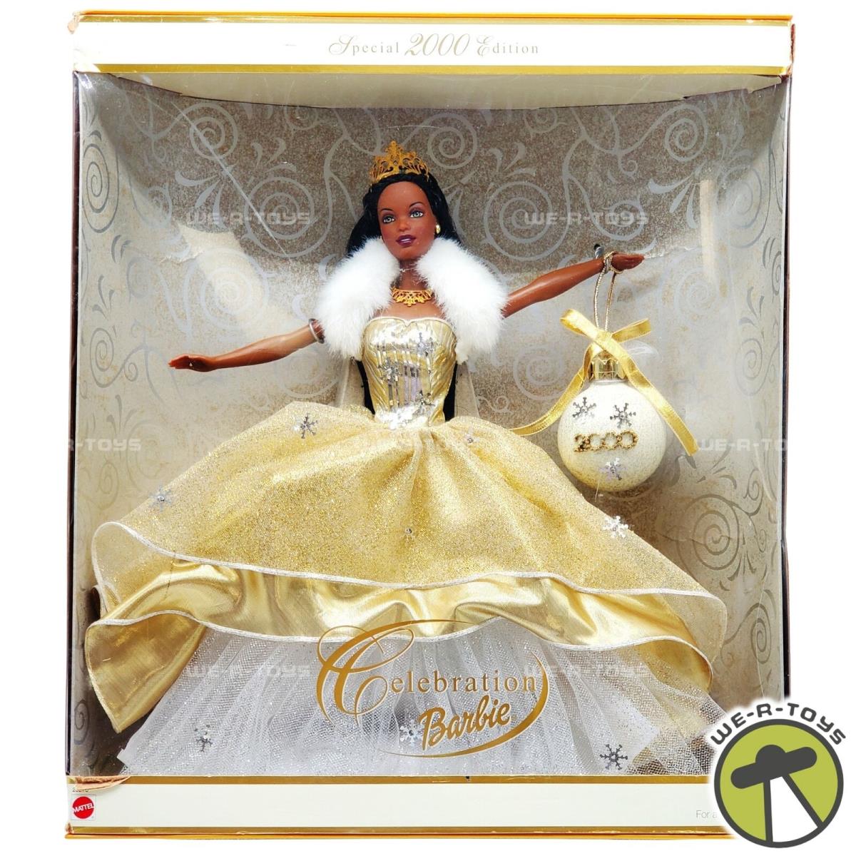 2000 Celebration Barbie Doll African American Special Edition Mattel 28270