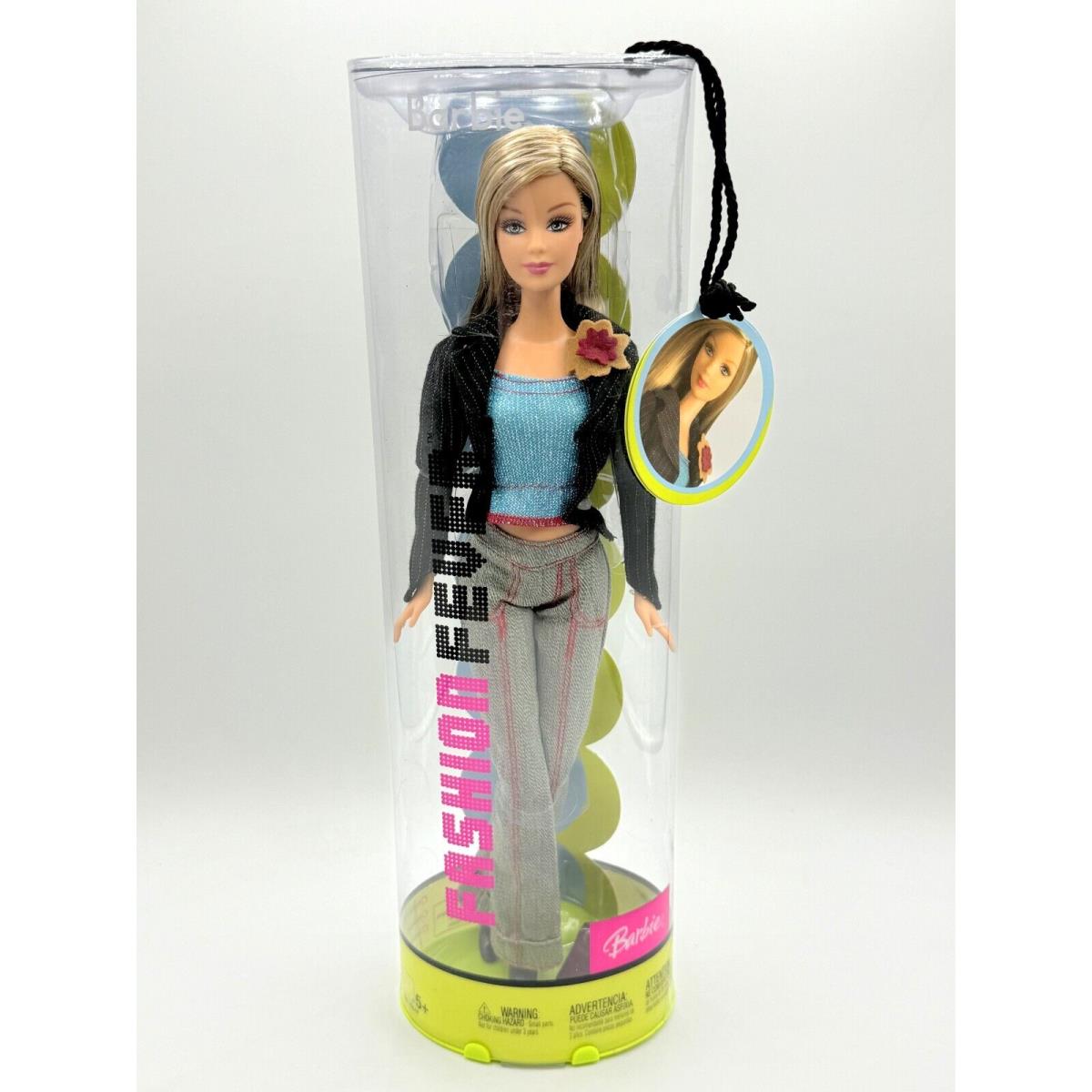 BK Barbie Doll Fashion Fever Tube 2004 H0644 H0661