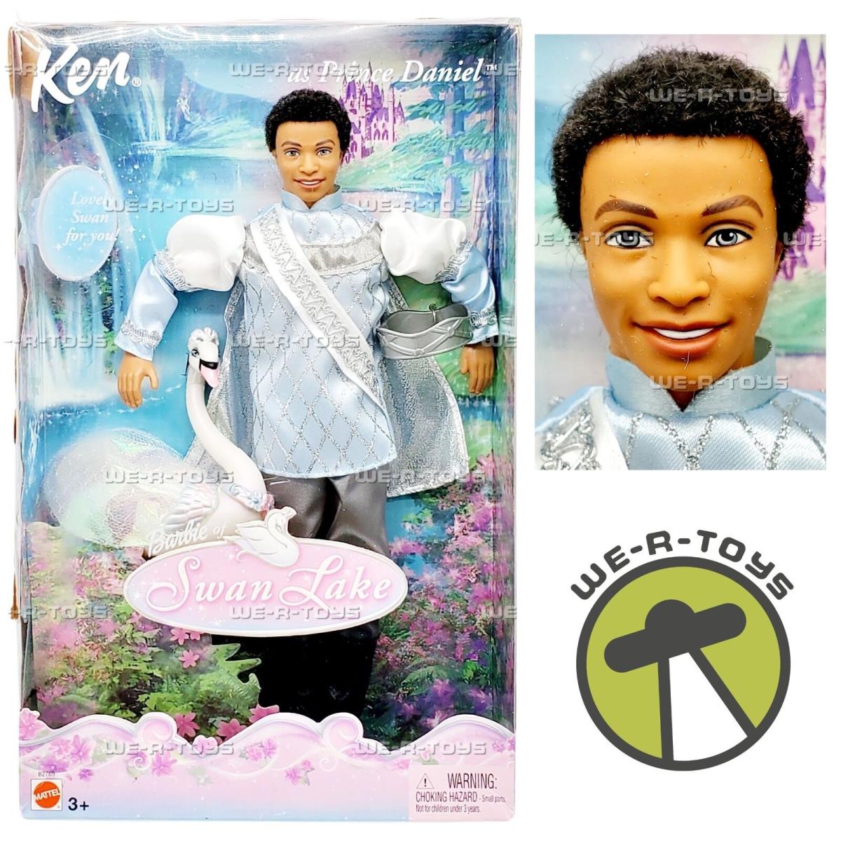 Barbie of Swan Lake Ken as Prince Daniel African American Doll 2003 Mattel B2769