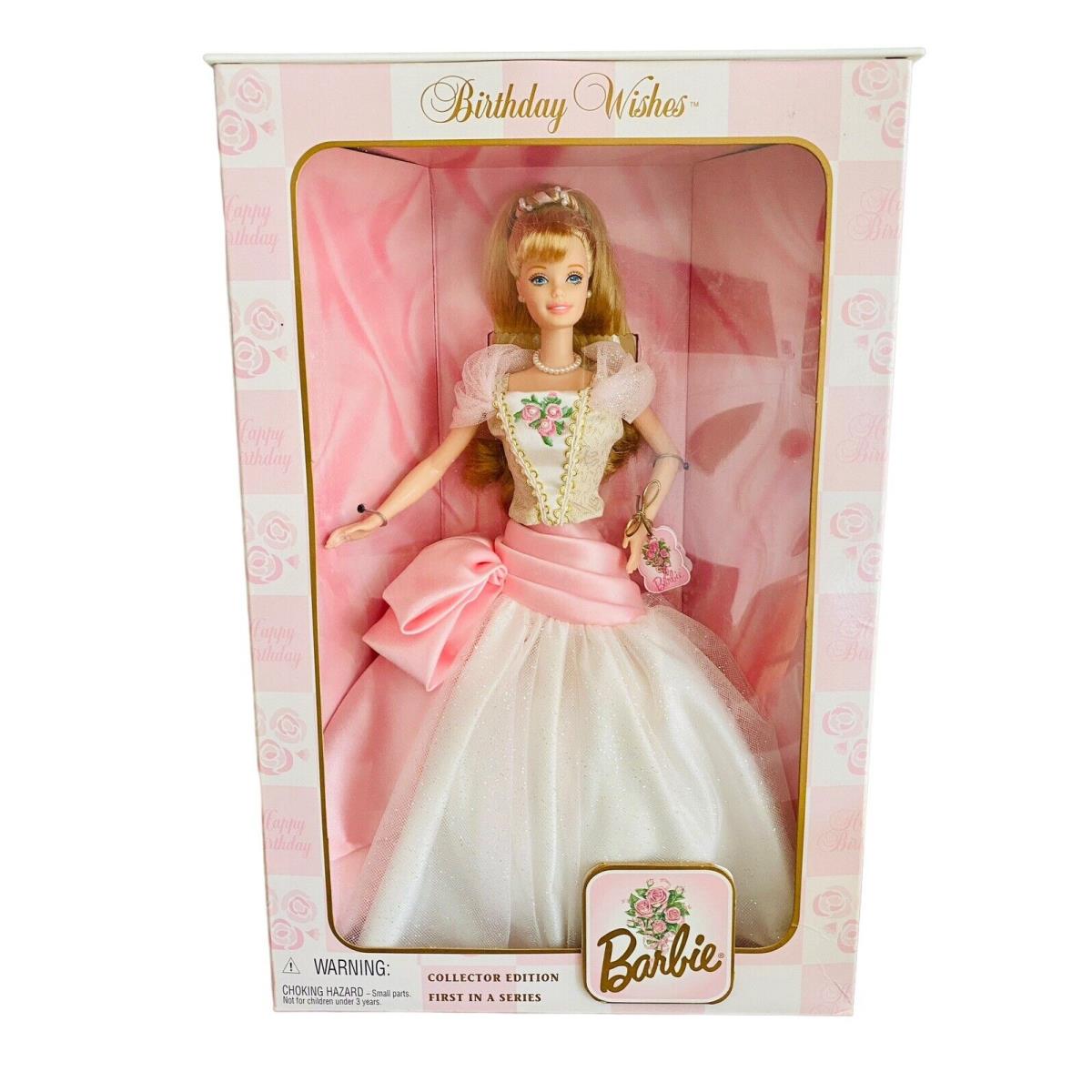 Barbie Birthday Wishes Doll Collectors Edition 1998