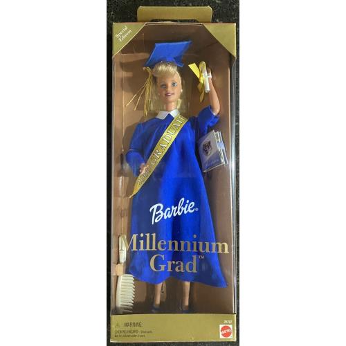 Barbie Millennium Grad Cap and Gown