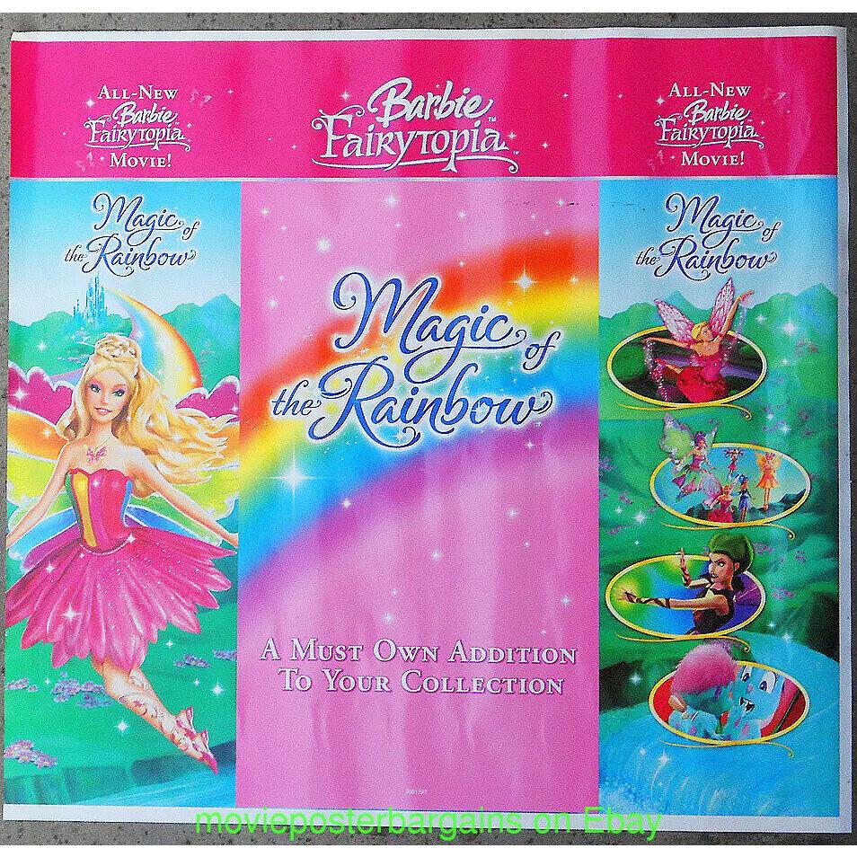 Barbie Fairytopia Poster Huge Billboard 3x4 Feet Magic OF The Rainbow