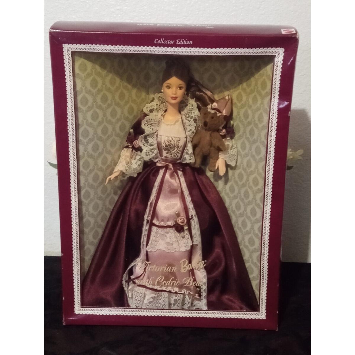 Vintage 1999 Victorian Barbie with Cedric Bear-collector Edition