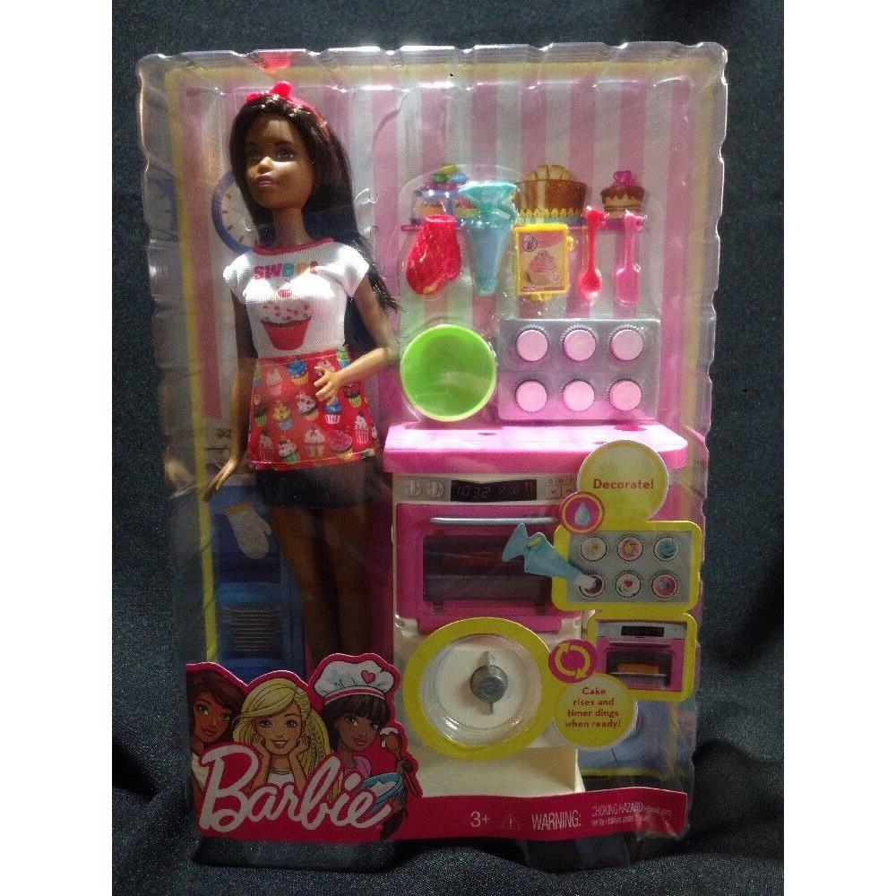 Barbie Baker Play Set You Can Be Anything . Nip. 2017. Mattel