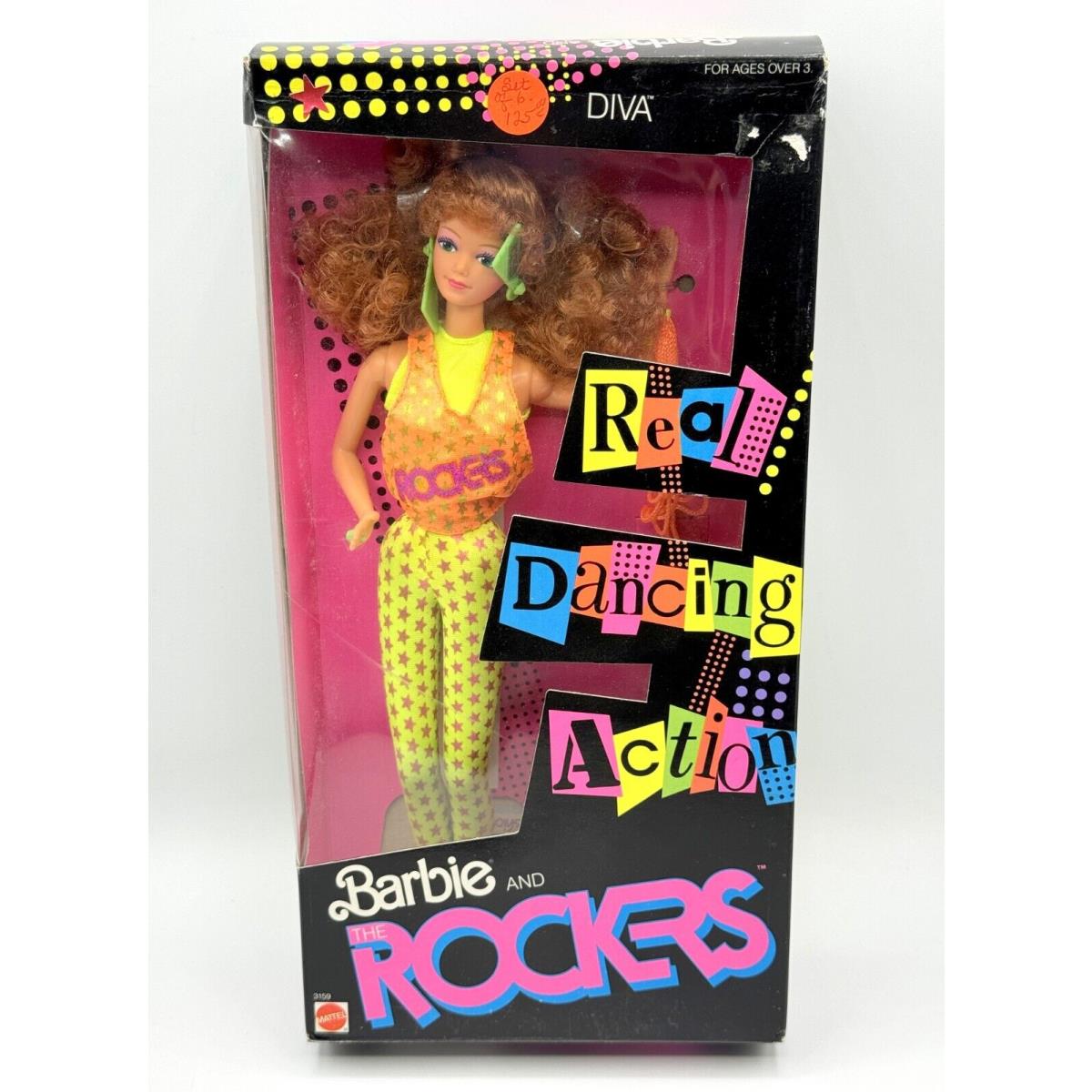 BK Barbie Doll 1986 and The Rockers Vintage Diva 3159