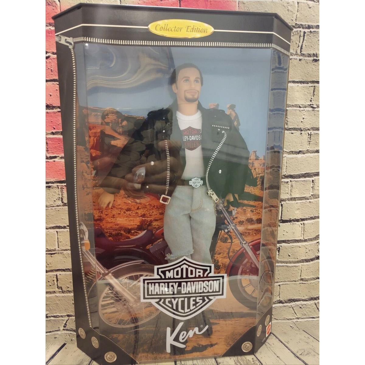 1998 Barbie Ken Doll Harley Davidson Collectors Edition Nrfb