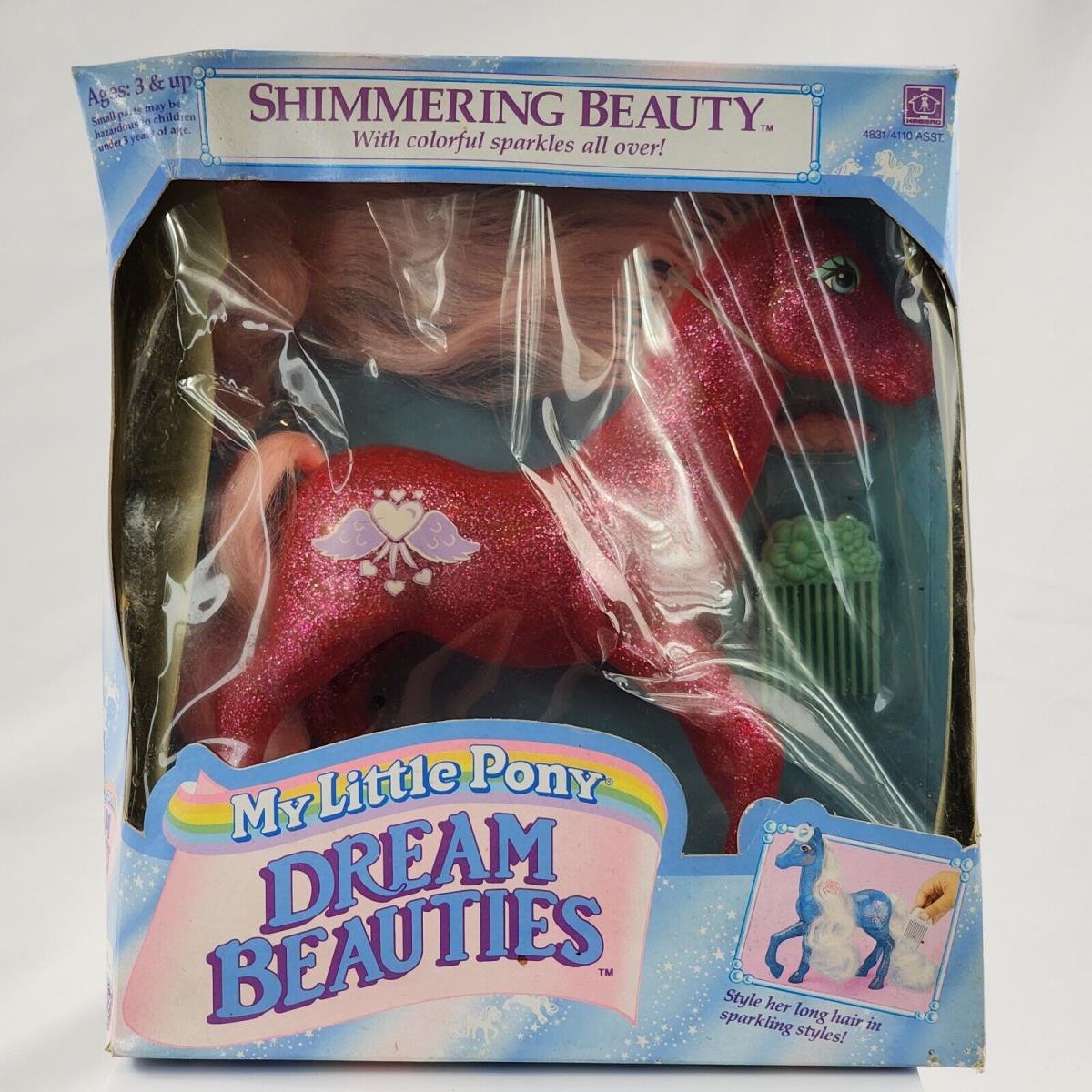 My Little Pony G1 Dream Beauties Shimmering Beauty Dreamgleamer 1989 Rare Vtg