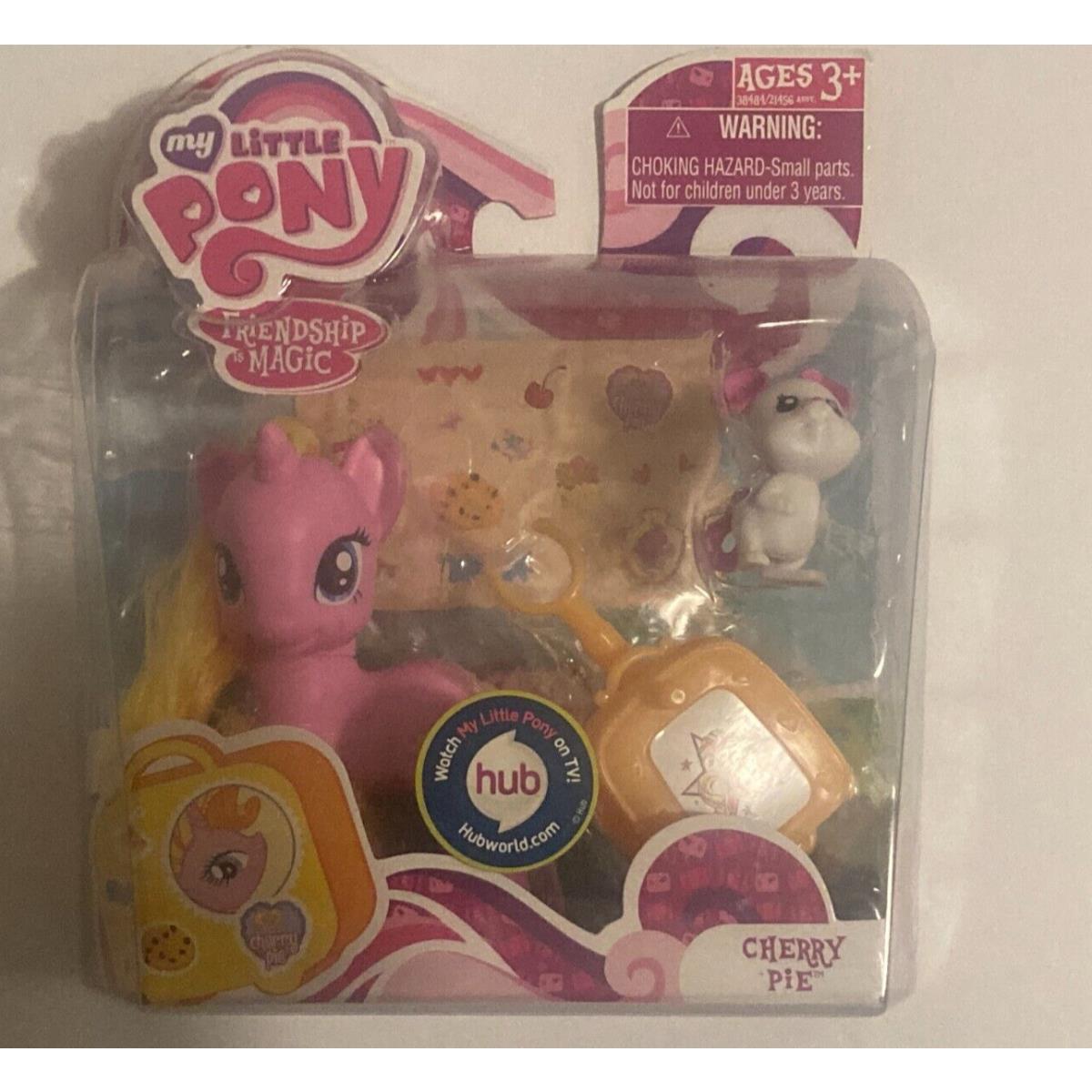 My Little Pony 3 Nip Cherry Pie G4 w Mouse Traveling