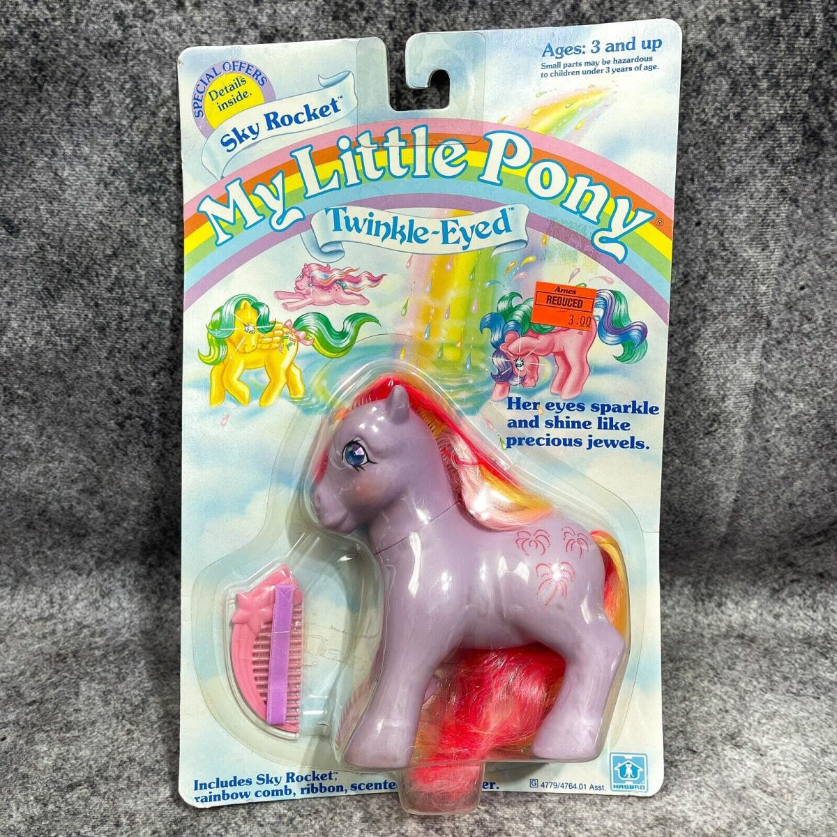 1986 My Little Pony Twinkle-eyed Sky Rocket Vintage Hong Kong G1