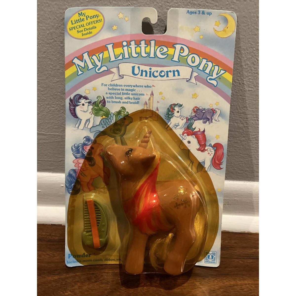 Vintage My Little Pony G1 Powder 1985 Nip