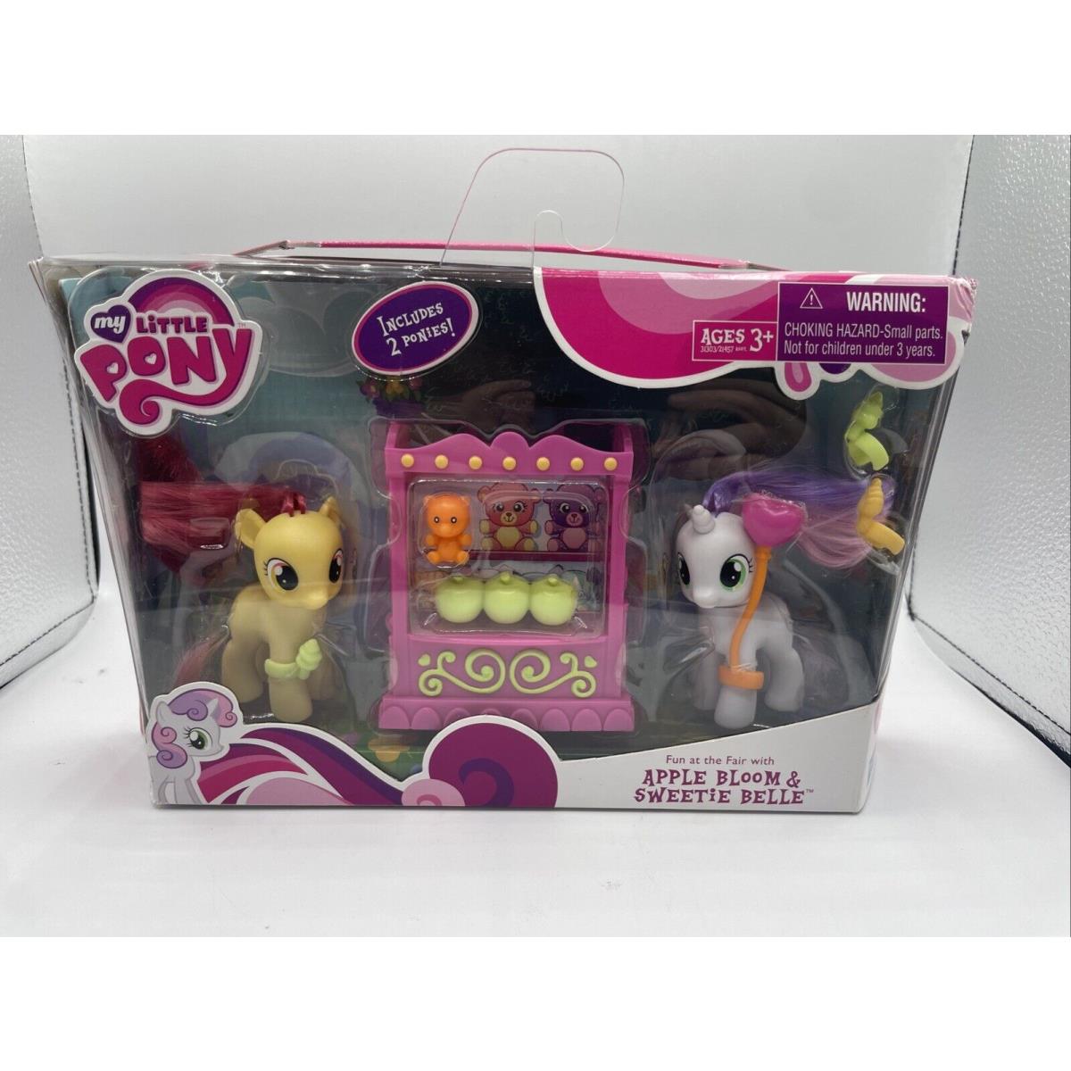 My Little Pony Apple Bloom Sweetie Belle Fun at The Fair Mip Moc - G4 Fim