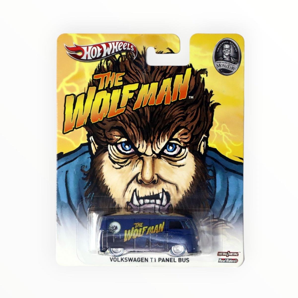 Hot Wheels Volkswagen T1 Panel Bus - The Wolfman - 2013 Pop Culture A