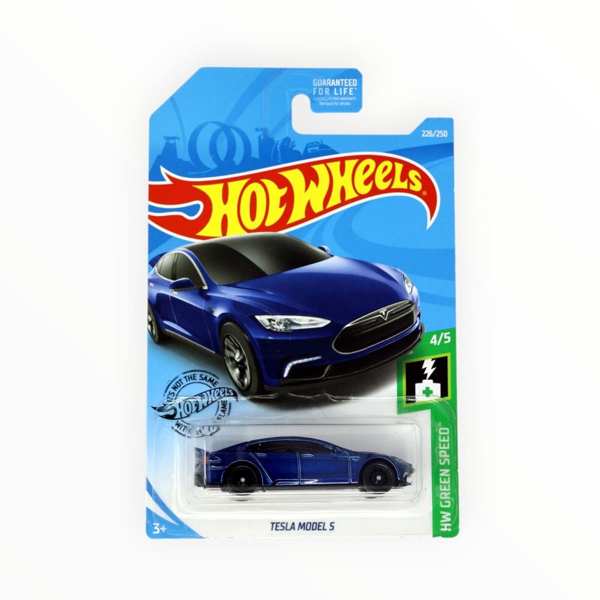 Hot Wheels Tesla Model S 226/250 - Super Treasure Hunt - 2019 Mainline A